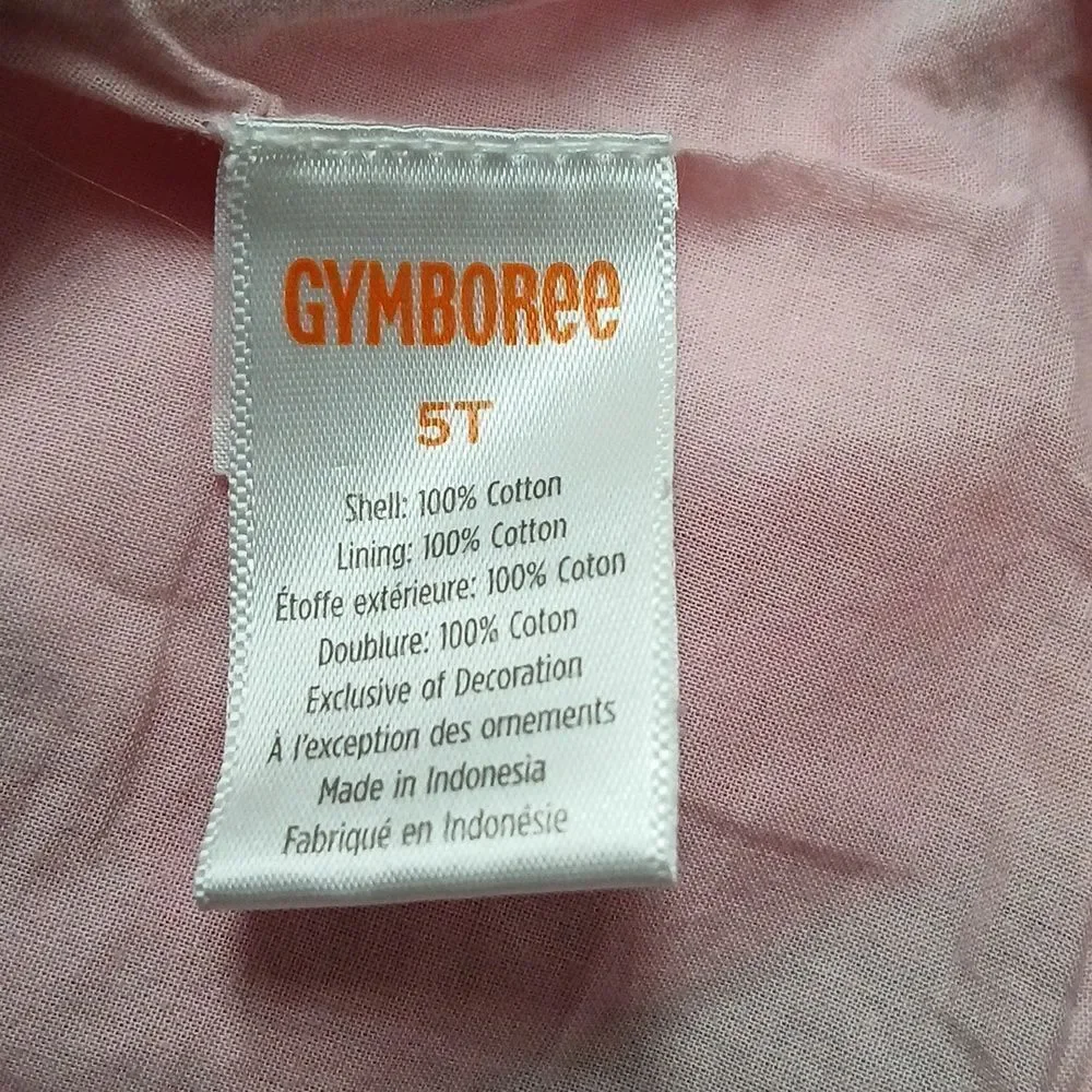 Gymboree pink blue red plaid sleeveless dress Sz 5T EUC